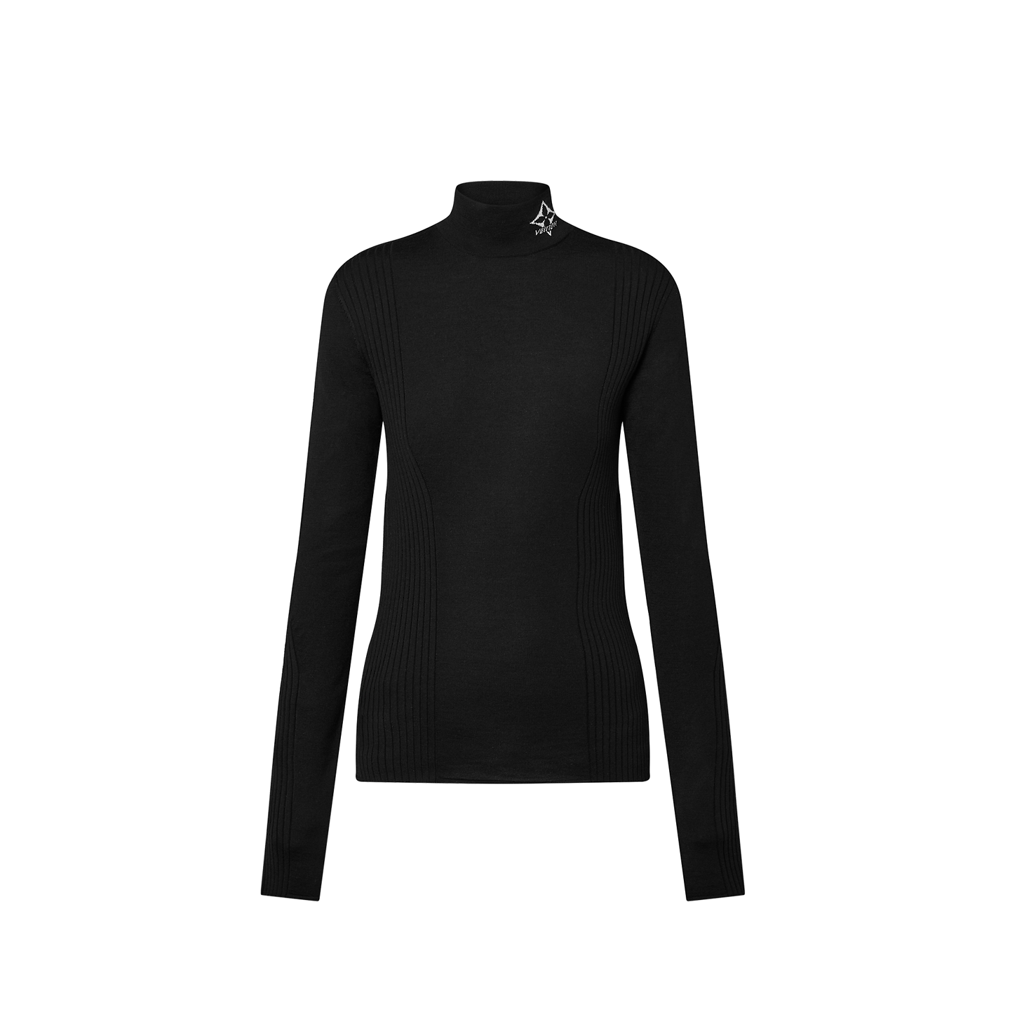 Glossy Nylon Puffer Jacket Luxury White LOUIS VUITTON